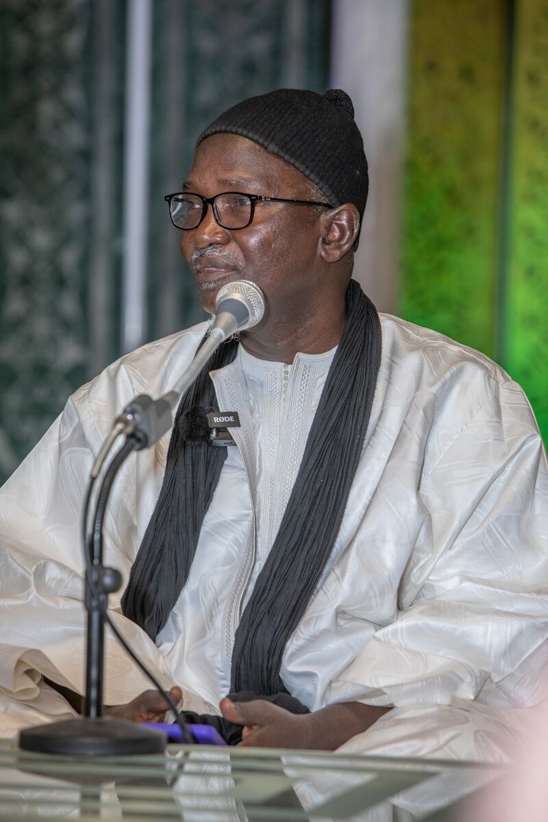 Portrait of Serigne Mbacke Abdourahmane
